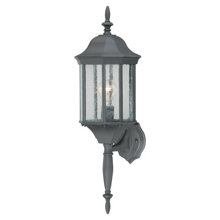 Thomas Hawthorne 26'' High 1Light Outdoor Sconce, Black SL94517